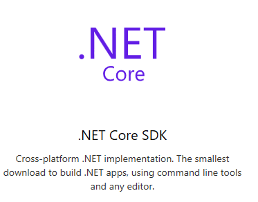 Dot net core SDK